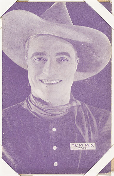 Tom Mix from Western Stars -- Special Sets Exhibits series (W414), Exhibit Supply Company, Commercial color photolithograph 