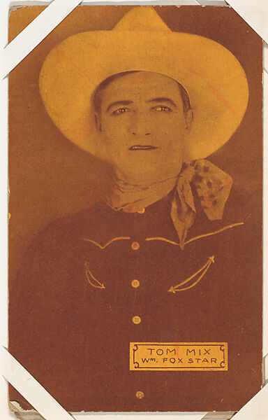 Tom Mix from Western Stars -- Special Sets Exhibits series (W414), Exhibit Supply Company, Commercial color photolithograph 