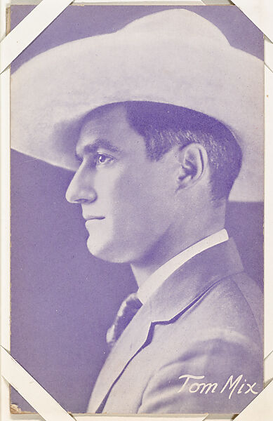 Tom Mix from Western Stars -- Special Sets Exhibits series (W414), Exhibit Supply Company, Commercial color photolithograph 