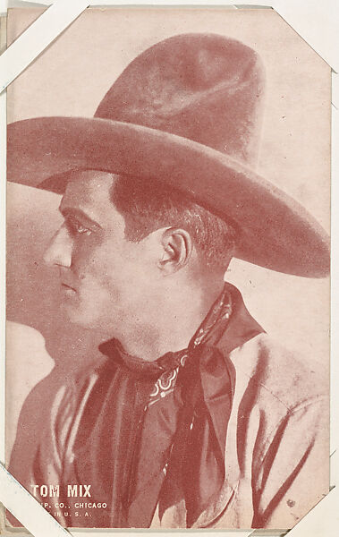 Tom Mix from Western Stars -- Special Sets Exhibits series (W414), Exhibit Supply Company, Commercial color photolithograph 