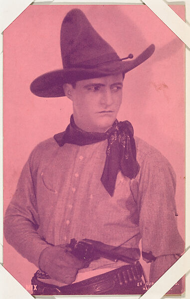 Tom Mix from Western Stars -- Special Sets Exhibits series (W414), Exhibit Supply Company, Commercial color photolithograph 
