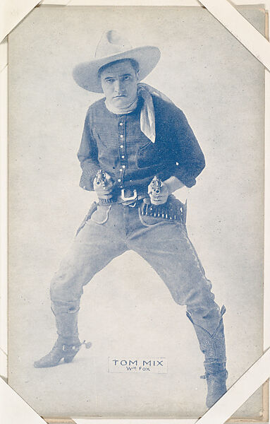 Tom Mix from Western Stars -- Special Sets Exhibits series (W414), Exhibit Supply Company, Commercial color photolithograph 
