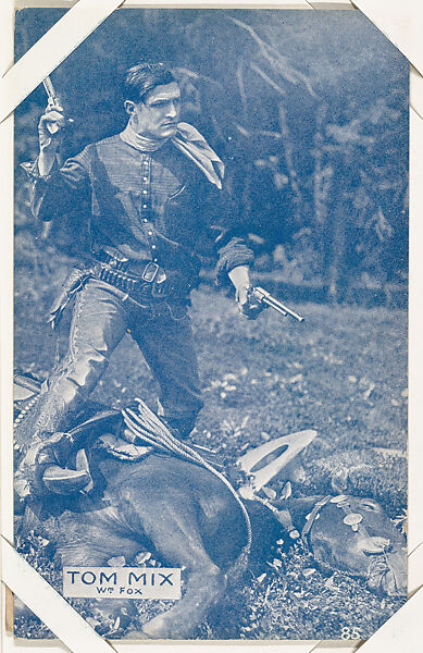 Tom Mix from Western Stars -- Special Sets Exhibits series (W414), Exhibit Supply Company, Commercial color photolithograph 