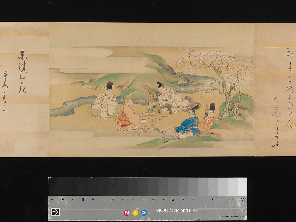 The Tale of Genji, Attributed to Kaihō Yūsetsu (Japanese, 1598–1677), Set of two handscrolls; ink and color on paper, Japan