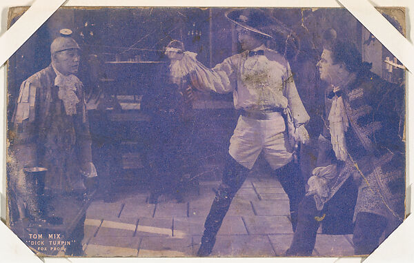 Tom Mix in "Dick Turpin" from Western Stars -- Special Sets Exhibits series (W414), Exhibit Supply Company, Commercial color photolithograph 