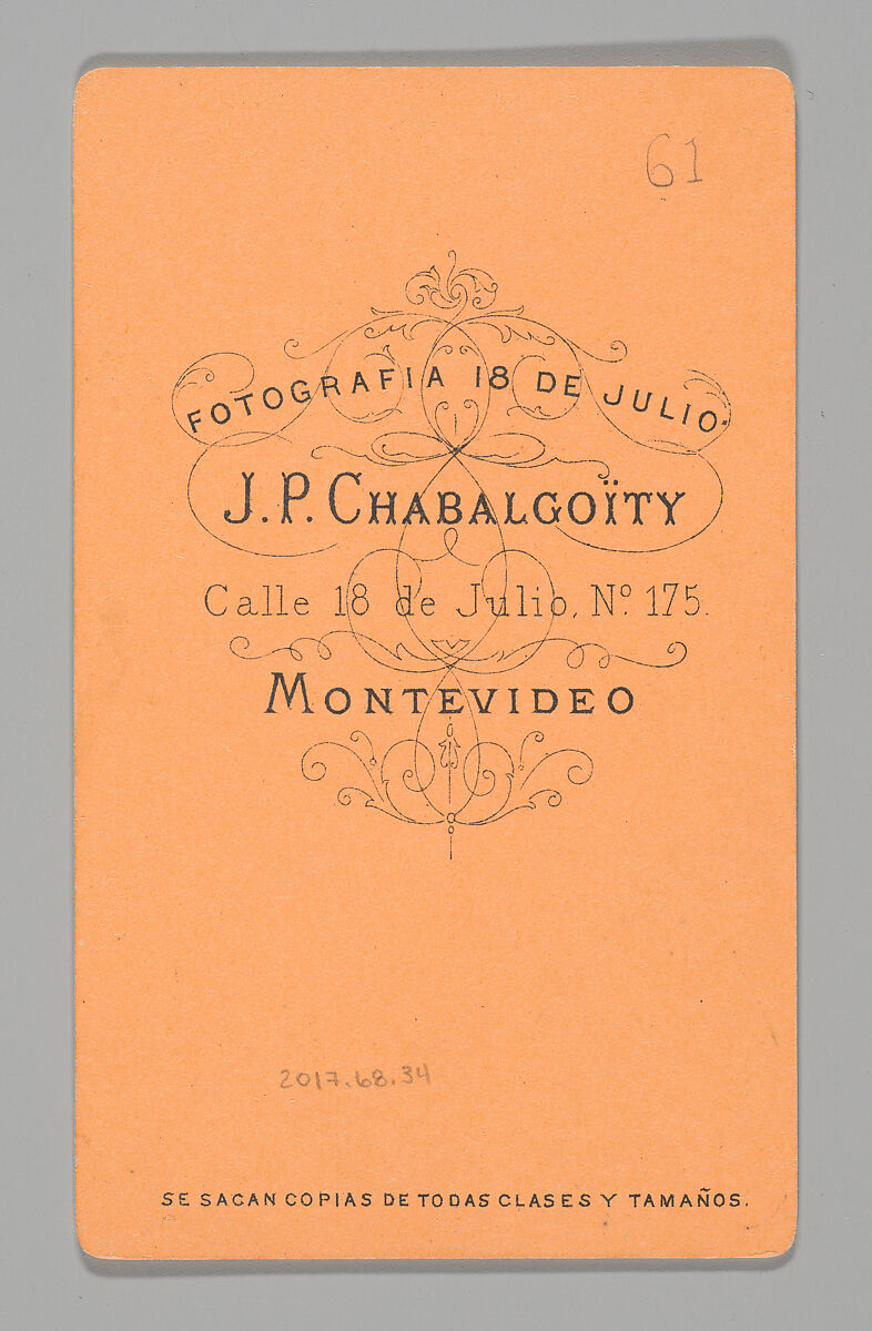 [Photo Collage: Woman Holding "1880" Calendar for March and April], Juan Pedro Chabalgoity (Uruguayan, 1848–1909), Albumen silver print, lithograph