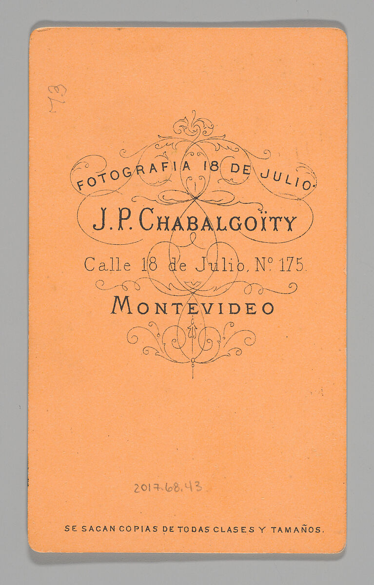 [Photo Collage: Three People Holding Oars, Sitting on a Large Fish], Juan Pedro Chabalgoity (Uruguayan, 1848–1909), Albumen silver prints, lithographs