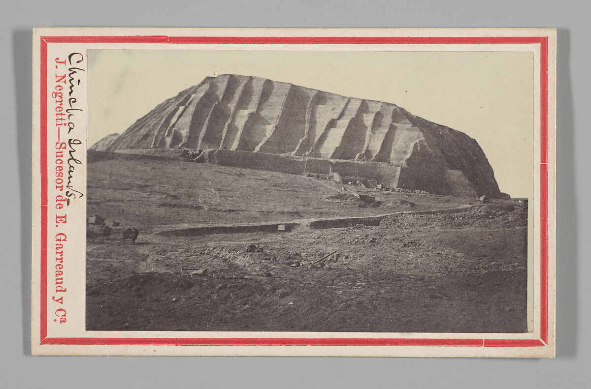 [Mining Site Chincha Islands, Lima], José Negretti (Peruvian, active 1860s), Albumen silver print 