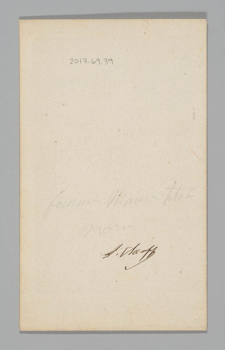 [Woman, Tétouan, Morocco], Probably by A. Chauffy (active 1850s–80s), Albumen silver print