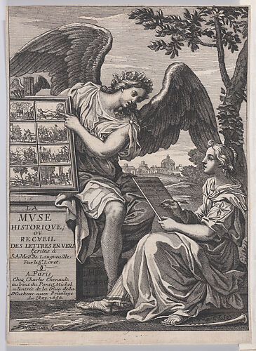 Frontispiece to La Muse Historique