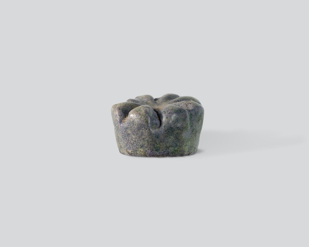 Cornflower Pendant, Faience