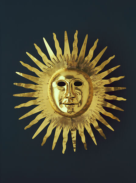"Invention" Mask of August the Strong, Johann Melchior Dinglinger (German, 1664–1731), Copper (chased, gilded), German, Dresden 
