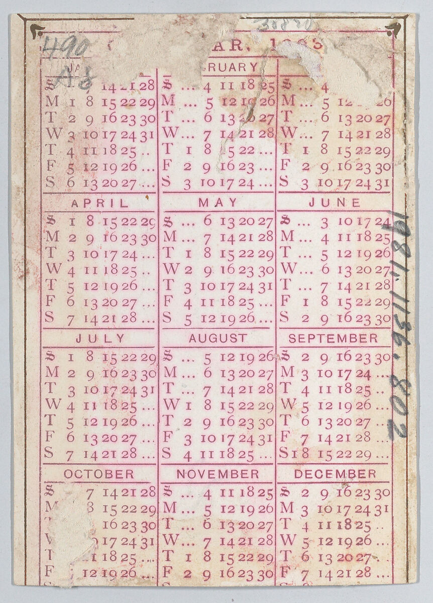 Valentine, Kate Greenaway (British, London 1846–1901 London), White card stock with gilding; chromolithography, gold lithography