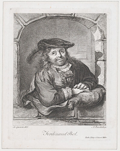 Portrait of Ferdinand Bol