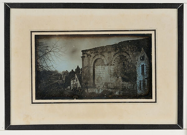 Porte Gallo-Romaine, Langres, Joseph-Philibert Girault de Prangey (French, 1804–1892), Daguerreotype 