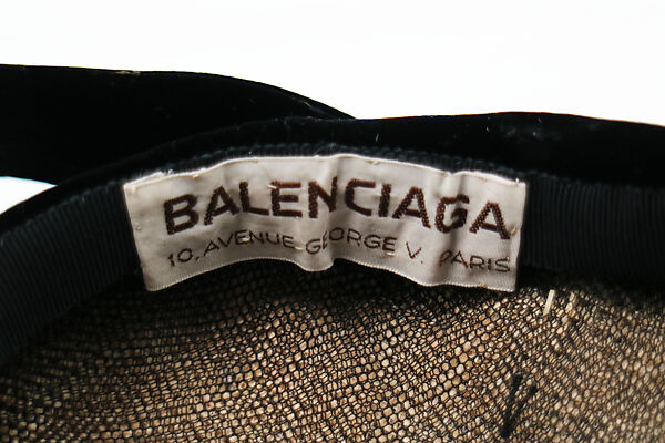 Hat, House of Balenciaga (French, founded 1937), silk, French