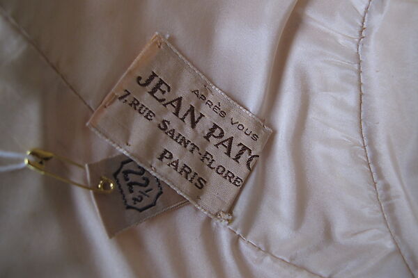 Hat, House of Patou (French, founded 1914), straw, synthetic, French