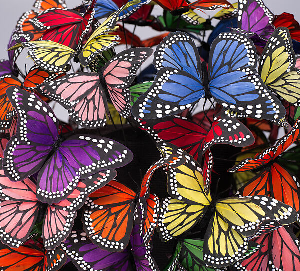 Hat, Philip Treacy (Irish, born 1966), straw, feathers, British