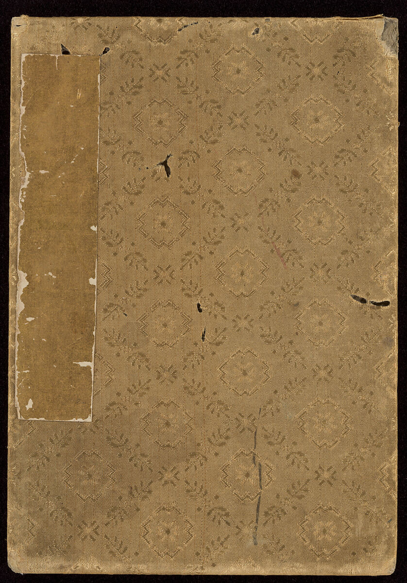 Album of Twenty Half-Length Portraits of Actors in Roles, Attributed to Shunbaisai Hokuei 春梅斎北英 (Japanese, active 1829–1837, died 1837), Folding album; ink and color on paper, Japan