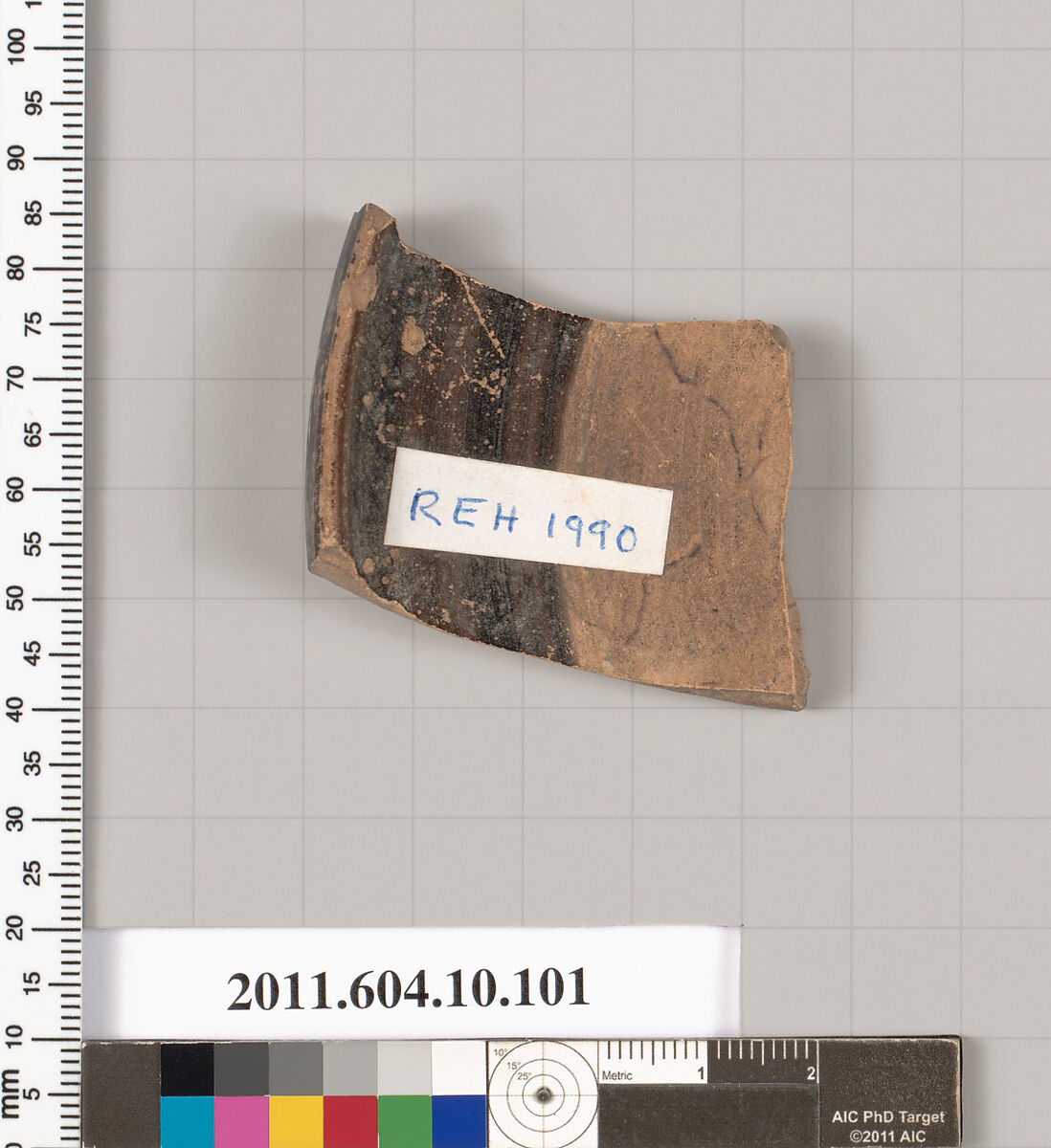 Terracotta fragment of a Genucilia plate, Terracotta, Etruscan, Genucilia