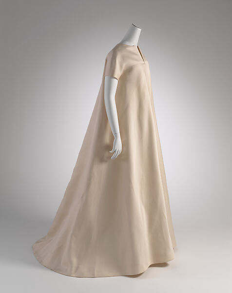 white christmas dresses 1950s Cristobal Balenciaga Haute Couture Dress – Shrimpton Couture main image 1