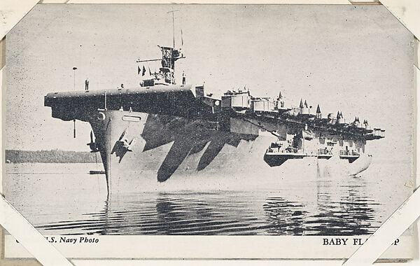 Baby Flat-Top from Military--Official Photos cards (W615), Commercial photolithograph 