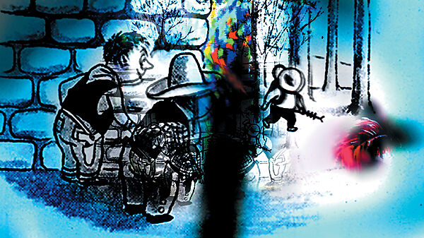 Century 21, Jeremy Blake (American, Fort Sill, Oklahoma 1971–2007 New York), Single-channel digital animation, color, sound, 12 min.