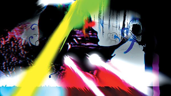 Century 21, Jeremy Blake (American, Fort Sill, Oklahoma 1971–2007 New York), Single-channel digital animation, color, sound, 12 min.