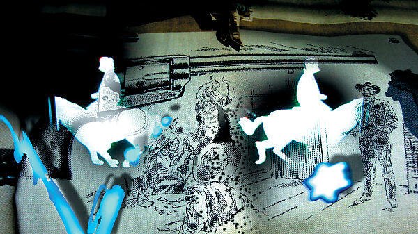 Century 21, Jeremy Blake (American, Fort Sill, Oklahoma 1971–2007 New York), Single-channel digital animation, color, sound, 12 min.