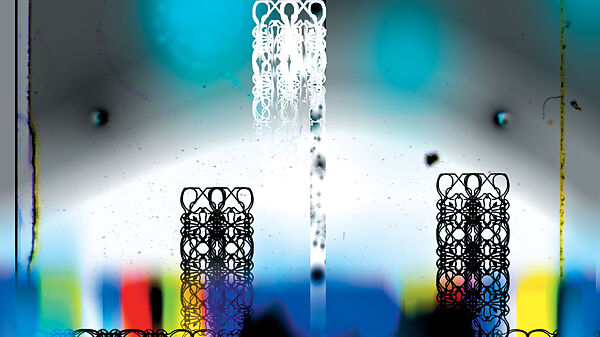 Century 21, Jeremy Blake (American, Fort Sill, Oklahoma 1971–2007 New York), Single-channel digital animation, color, sound, 12 min.