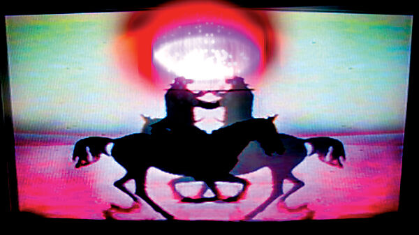 Century 21, Jeremy Blake (American, Fort Sill, Oklahoma 1971–2007 New York), Single-channel digital animation, color, sound, 12 min.