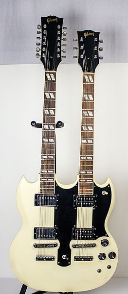 EDS-1275 Double neck, Gibson (American, founded Kalamazoo, Michigan 1902), Mahogany, rosewood, metal, plastic 