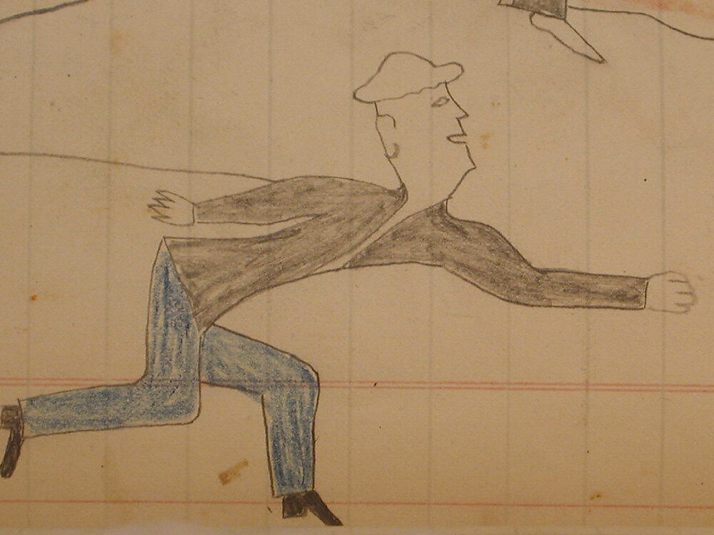Maffet Ledger: Drawing, Graphite, watercolor, and crayon on paper, Southern and Northern Cheyenne