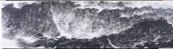 The Three Gorges, Fu Baoshi (Chinese, 1904–1965), Handscroll, ink and color on paper, China 