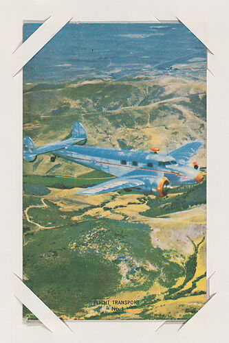 Flight Transport No. 1 from Military cards series (W615)