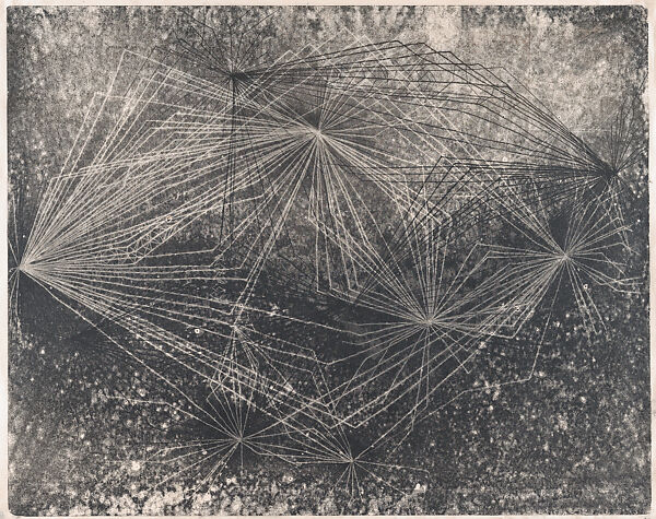Untitled (#1577), Harry Bertoia (American (born Italy), San Lorenzo, Friuli 1915–1978 Barto, Pennsylvania), Monotype on rice paper 