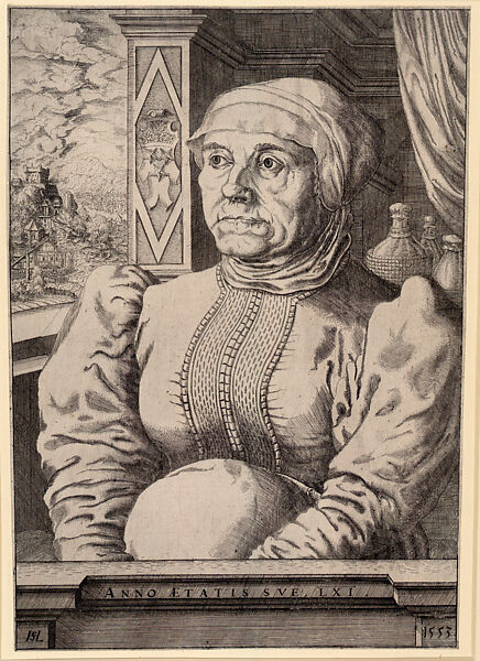 Felicitas von Eckh (-Freyberg), Hanns Lautensack (German, Bamberg (?) ca. 1520–1564/66 Vienna), Etching and engraving 