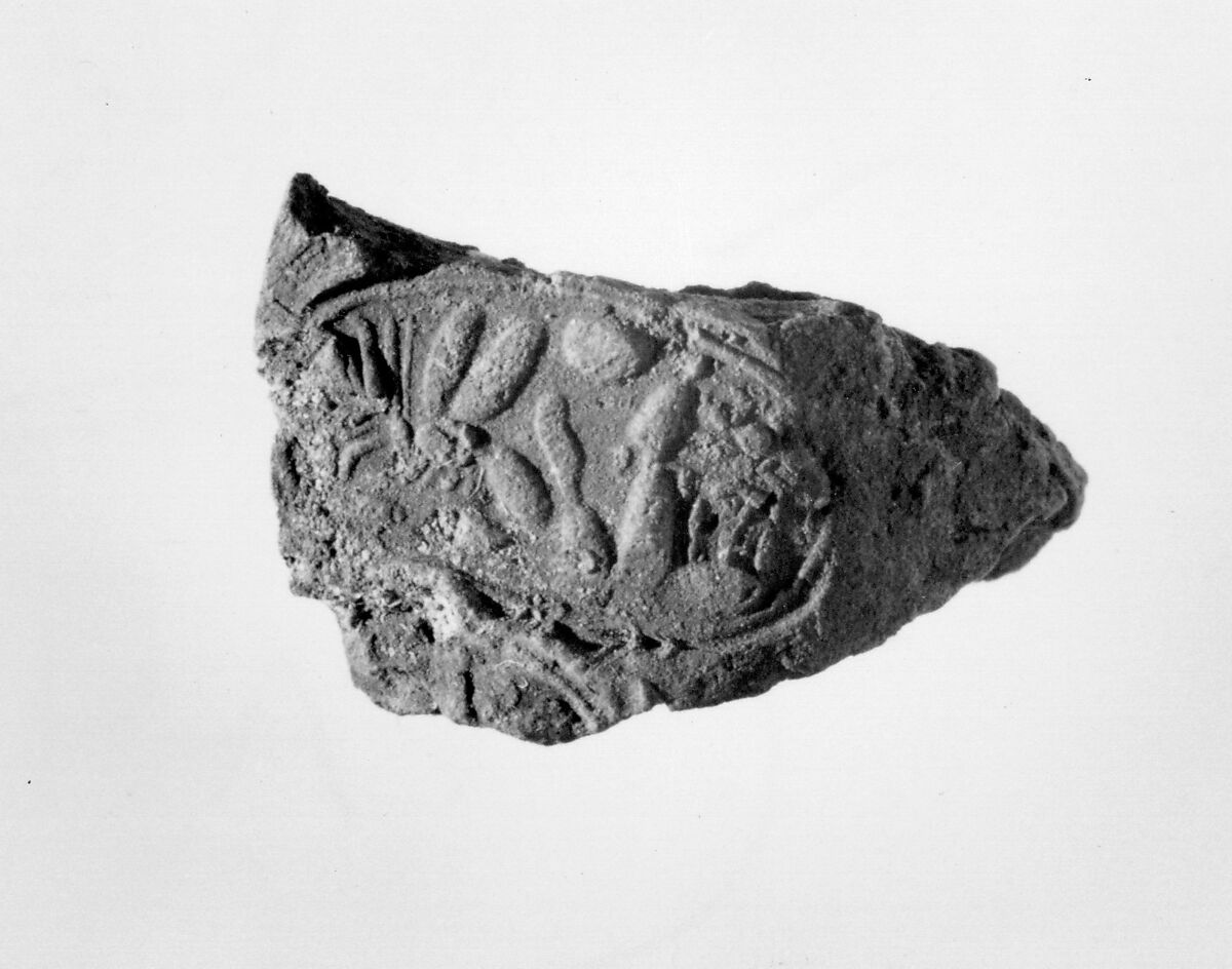 Document Sealing With the Throne Name of Amenhotep III, Mud 