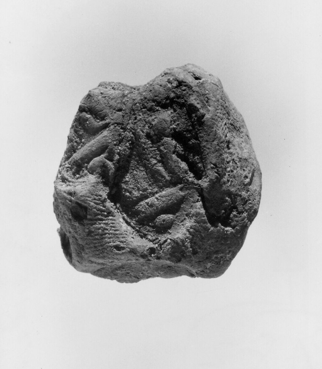 Document Sealing With the Throne Name of Amenhotep III, Mud 