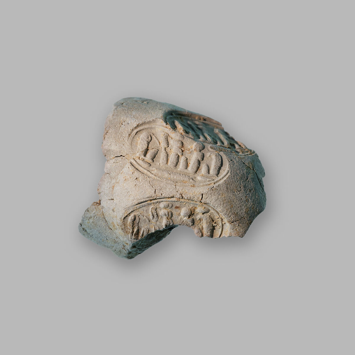 Document Sealing With the Throne Name of Amenhotep III, Mud