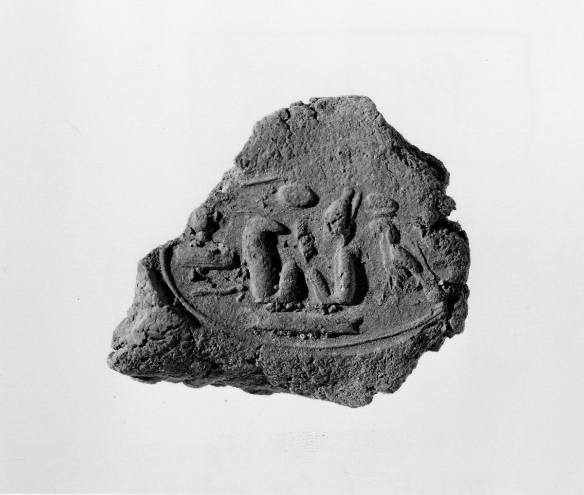 Document Sealing With the Throne Name of Amenhotep III, Mud 