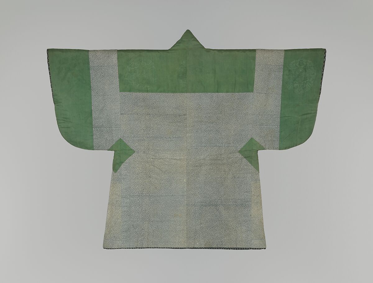 Jacket for Tea Ceremony (chabaori), Paper, silk, Japan