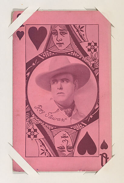 Roy Stewart from Western Stars Exhibit Playing Cards (W403), Exhibit Supply Company, Commercial color photolithograph 