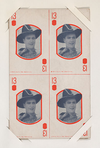 Jack Daugherty from 4 in 1 Cowboys Exhibit Cards (W413), Exhibit Supply Company, Commercial color photolithograph 