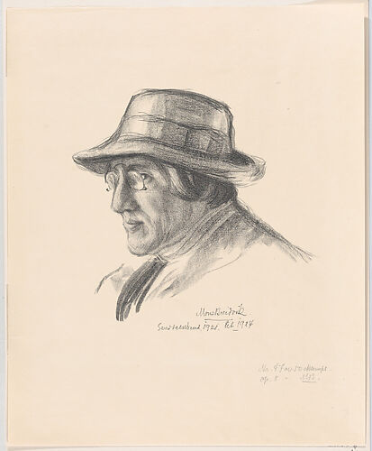 Portrait of the Norwegian Artist, Nikolai Astrup