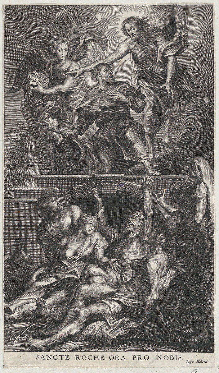 Saint Roch, Anonymous, Engraving