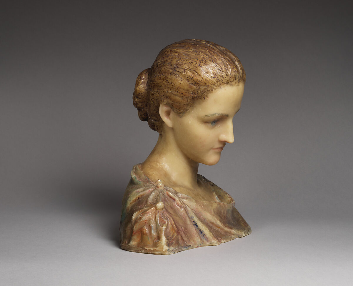 Louise Adele Dickerson Gould, Augustus Saint-Gaudens (American, Dublin 1848–1907 Cornish, New Hampshire), Pigmented wax, American