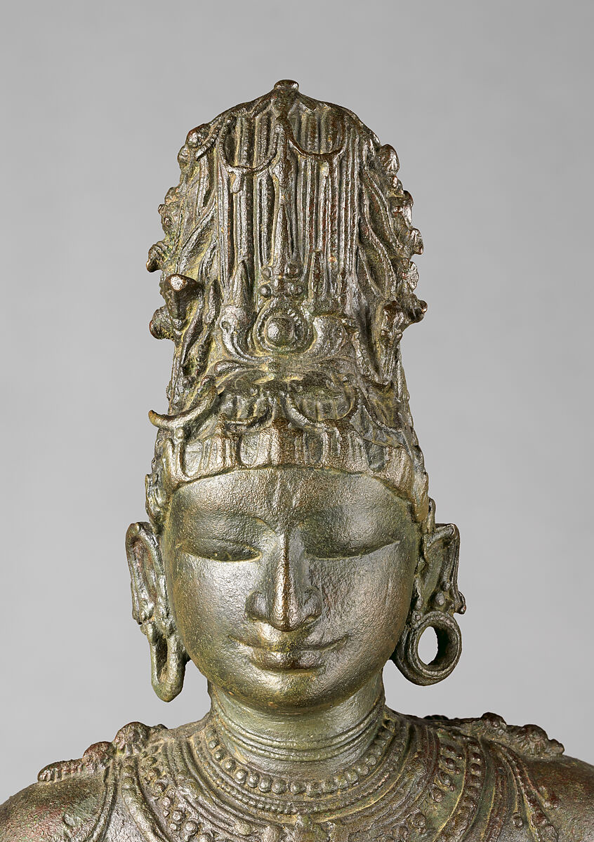 Shiva as Vanquisher of the Three Cities (Shiva Tripuravijaya), Copper alloy, South India (Tamil Nadu, Thanjavur district)