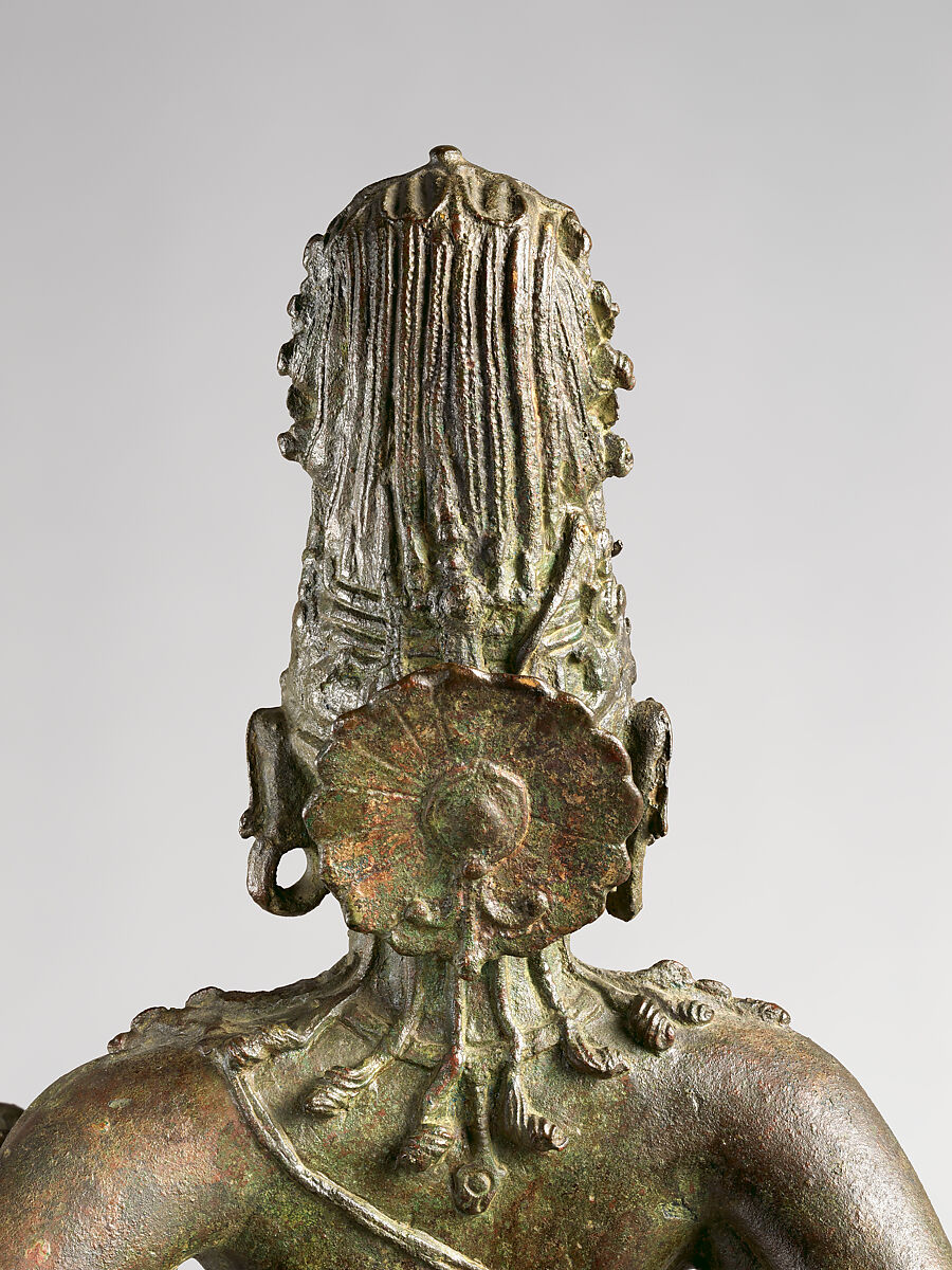 Shiva as Vanquisher of the Three Cities (Shiva Tripuravijaya), Copper alloy, South India (Tamil Nadu, Thanjavur district)