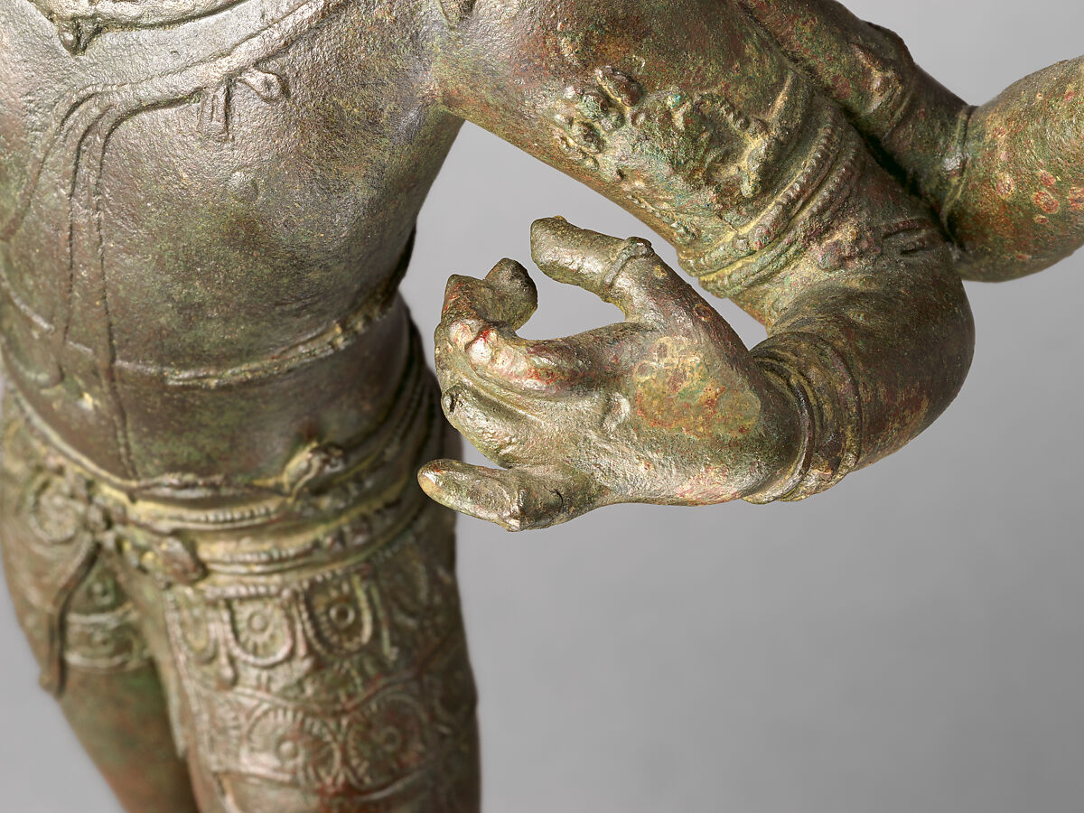 Shiva as Vanquisher of the Three Cities (Shiva Tripuravijaya), Copper alloy, South India (Tamil Nadu, Thanjavur district)